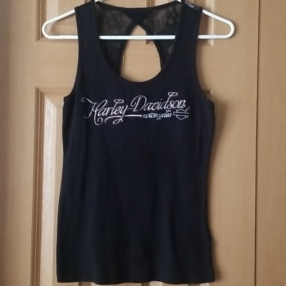 Cute Harley Davidson tank top